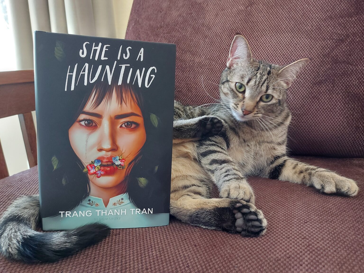 She is a Haunting by Trang Thanh Tran Bibliokitty