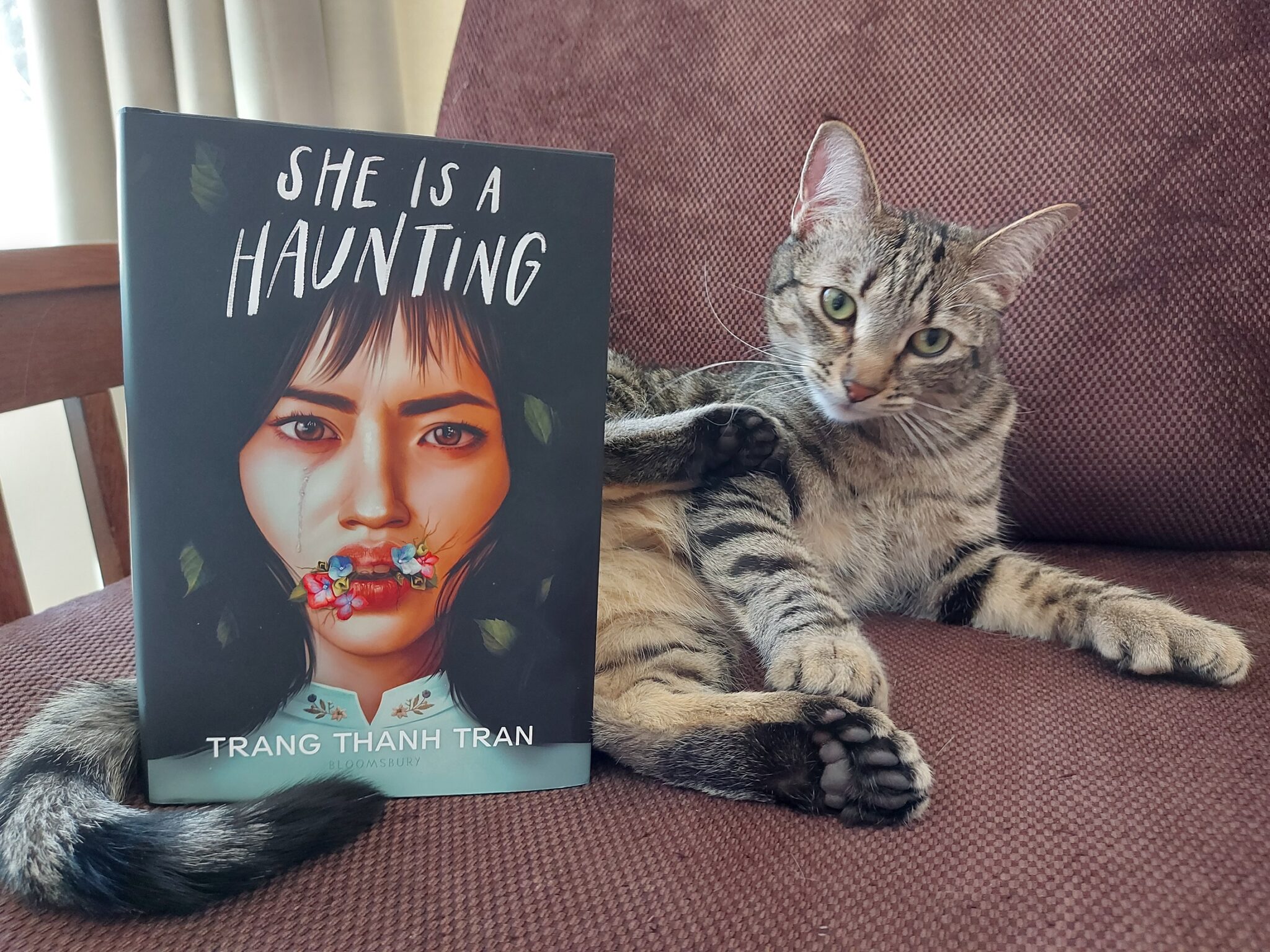 She is a Haunting by Trang Thanh Tran Bibliokitty