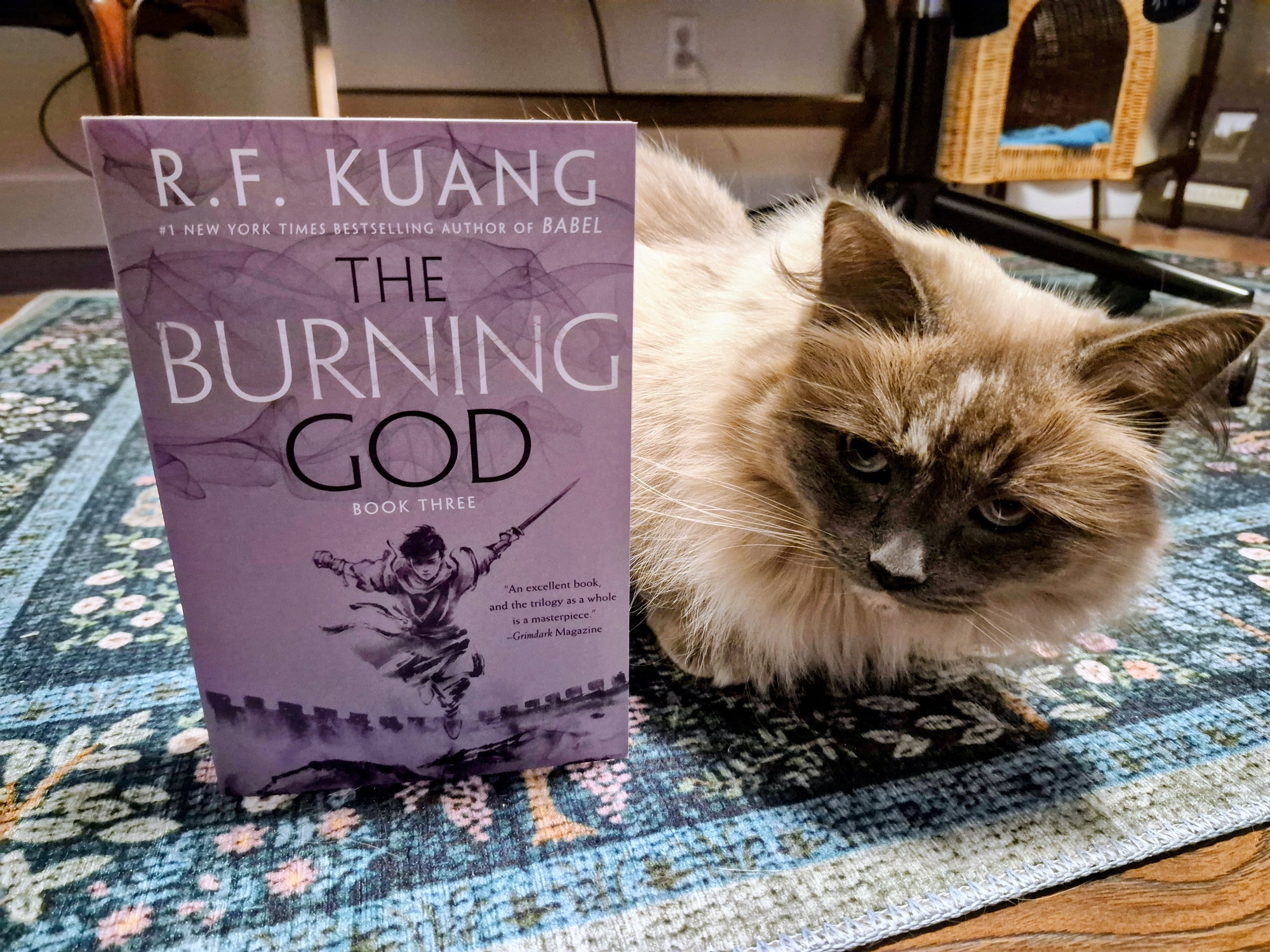 The Burning God by R.F. Kuang Bibliokitty